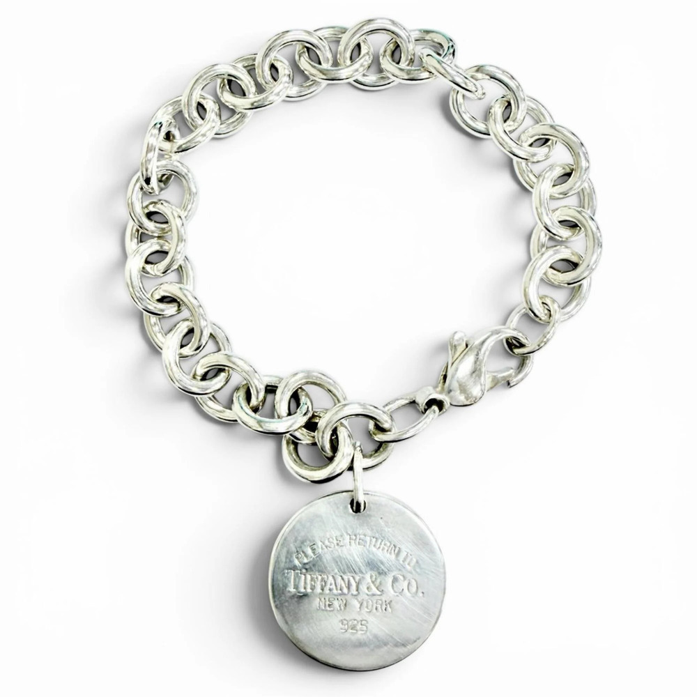 TIFFANY Silver Charm Bracelet